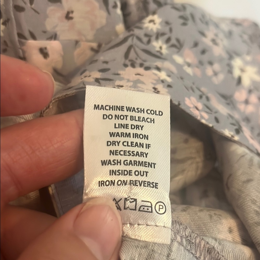 Spartina 449 Pastel Floral Blouse - Picture 8 of 8